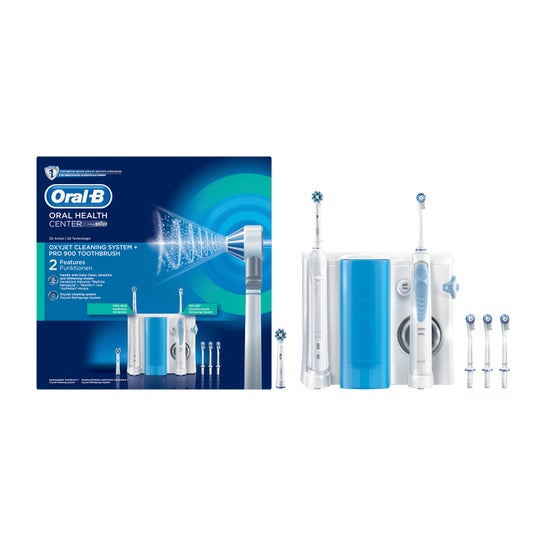 Oral-B Pack Irrigateur Dentaire Oxyjet + Brosse à Dents Électrique Pro 900