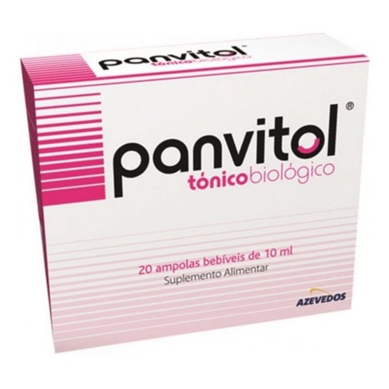 Panvitol Tónico Biológico Ampolas 20x10ml