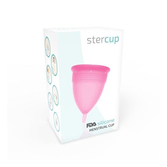 Stercup Coupe Menstruelle Silicone T-L Rose 1pc