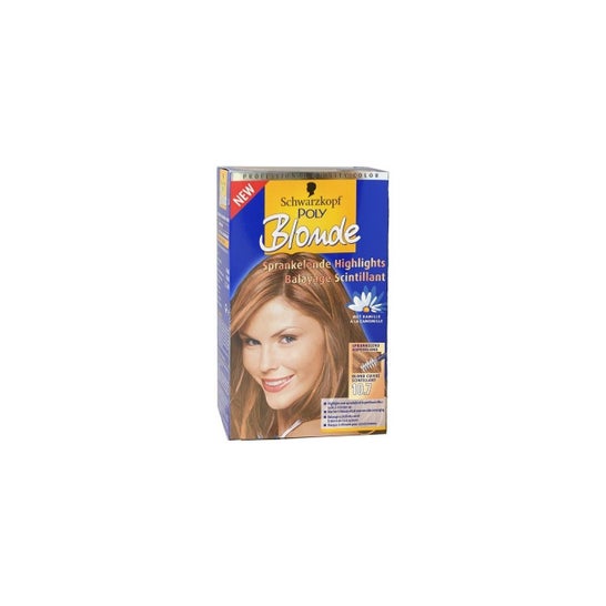Schwarzkopf Poly Blond Hair Color 10,7 Copper Blond 1pc