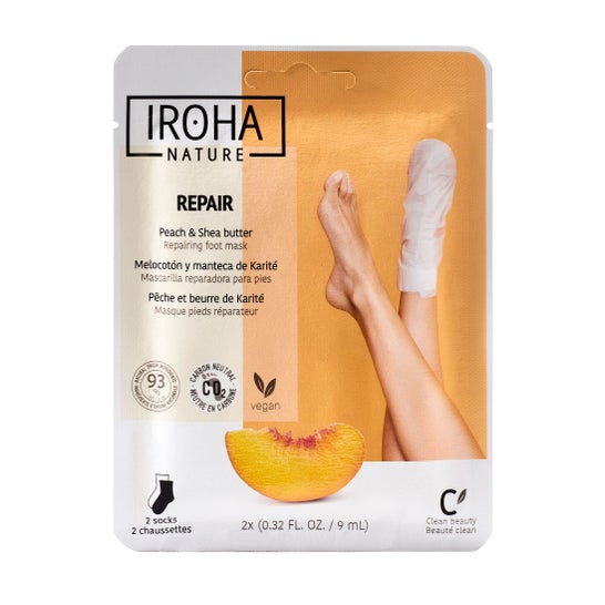 Iroha Nature Repair Socks Peach 1pc