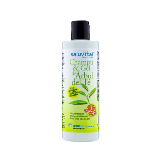 Saluvital Shampooing et Gel au Tea Tree 300ml