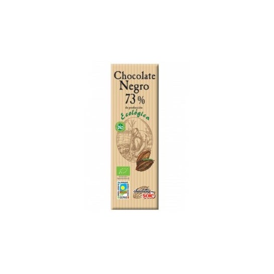 Chocolates Solé Chocolat Noir 73% Bio 25g