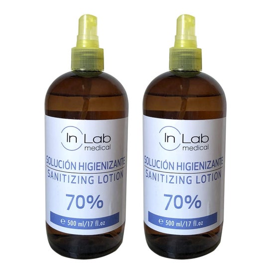 Solution désinfectante InLab Medical® 500 ml (2 pièces)