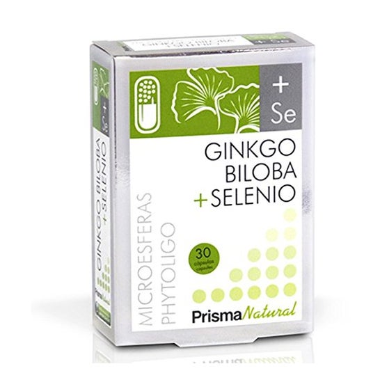 Ginkgo Biloba + Sélénium 30 Caps Prisme Prisme