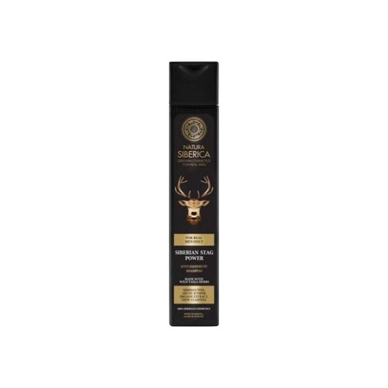 Natura Siberica el poder del ciervo sibervo siberiano champú anticaspa 250ml