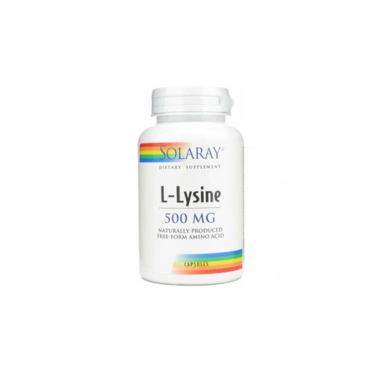 Solaray L-Lysine 500mg 60caps L-Lysine 500mg