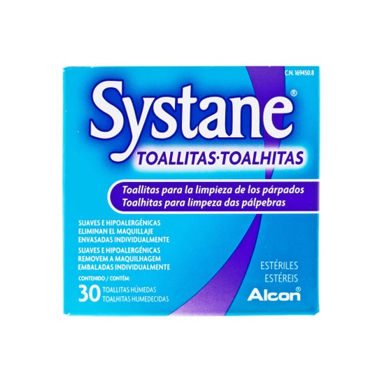 Systane Lingettes Humides Stériles 30 Unités