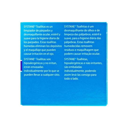 Systane Lingettes Humides Stériles 30 Unités