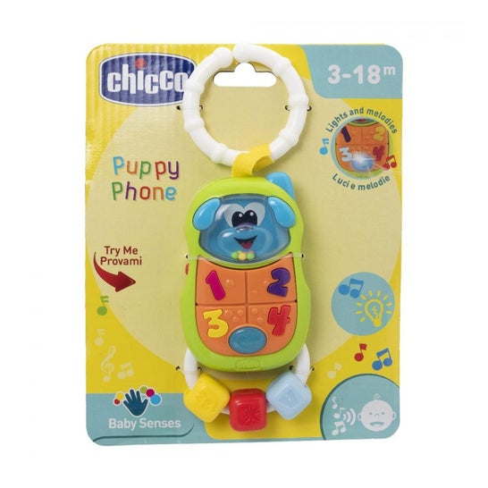 Talkie-walkie Chicco Puppy Rattle 1pc Talkie-walkie Chicco Puppy Rattle 1pc