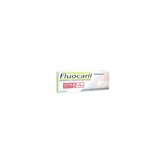 Fluocaril Blancheur Dentifrice 75ml lot de 2