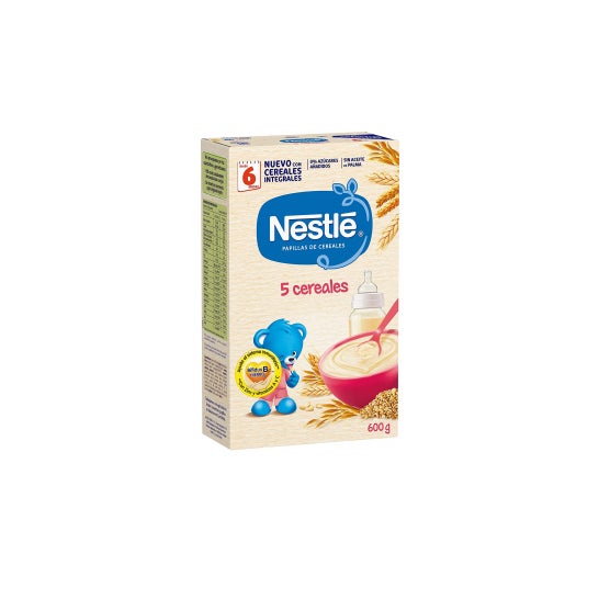 Purée Nestlé 5 céréales sans lait 600g