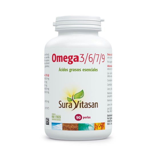 Sura Vitasan Omega 3/6/7/9 90 Perles