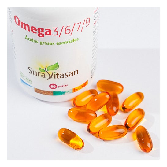 Sura Vitasan Omega 3/6/7/9 90 Perles