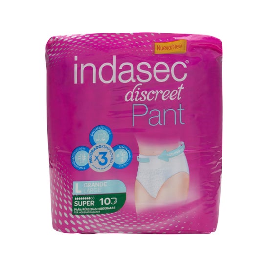 Indasec® Discreet Pant Super Large 10 unités