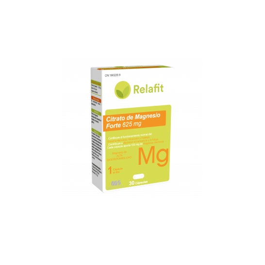 Relafit Citrato De Magnesio Forte 625 Mg