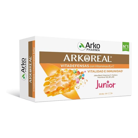 Arkopharma Arkoreal Vitadéfenses Vitamines B Et C Junior 20 Ampoules
