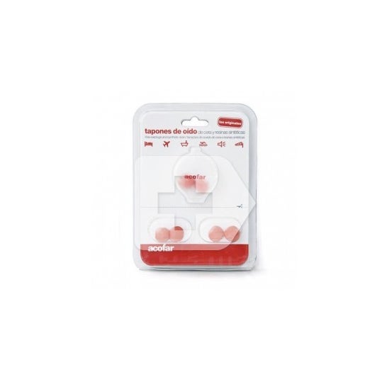 Acofar Bouchons d’oreille en cire 6 u.