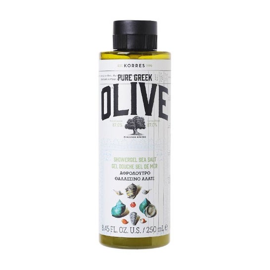 Korres Pure Greek Olive Gel Douche Sel de Mer 250ml