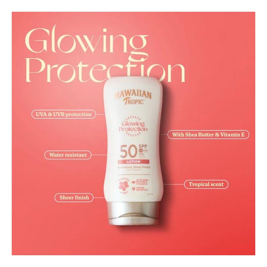 Hawaiian Tropic Loción Glowing Protection SPF30 180ml Hawaiian Tropic Loción Glowing Protection SPF30 180ml