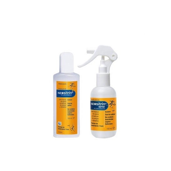 Neositrin™ Anti-poux 100% spray 60ml + 100ml shampooing + shampooing 100ml