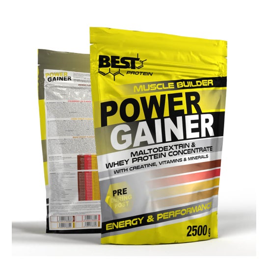 Best Protein Power Gainer Galleta María 2500g