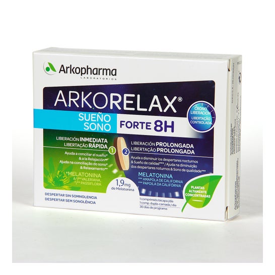 Arkorelax Sommeil Fort 8H Cpr 15X2