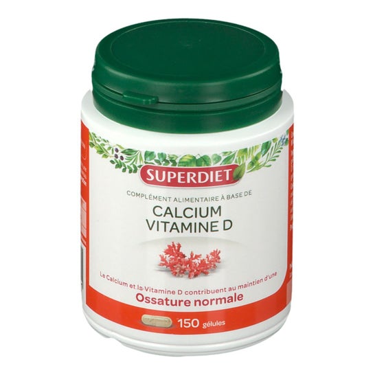 Super Diet Calcium + Vitamine D 150 gélules