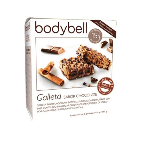 Bodybell Biscuit Saveur Chocolat 5x34g