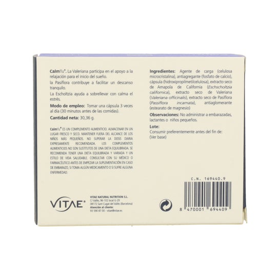Vitae Calm Tu 60caps