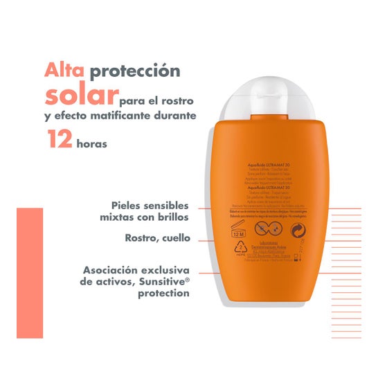 Avène Aquafluid Ultra Mat SPF30+ 50ml