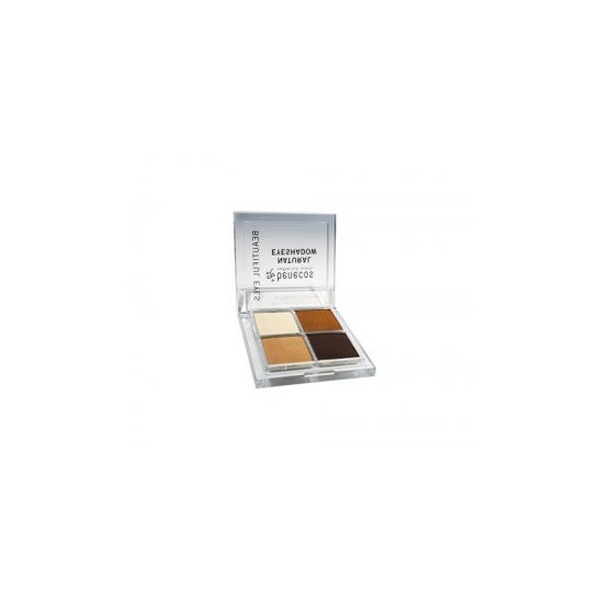 Benecos ombre à paupières Quattro couleur café & crème 9g 1ud 1ud