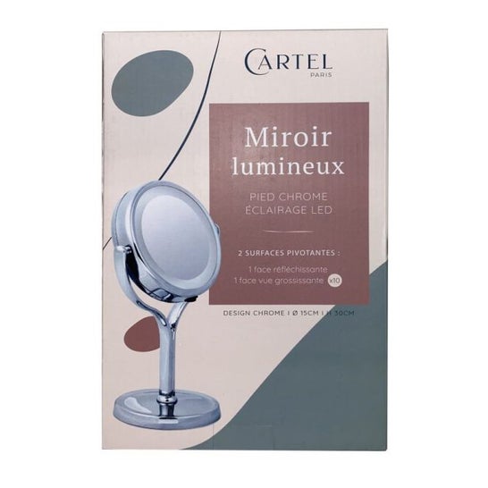Cartel Miroir Pile 15X10Cm