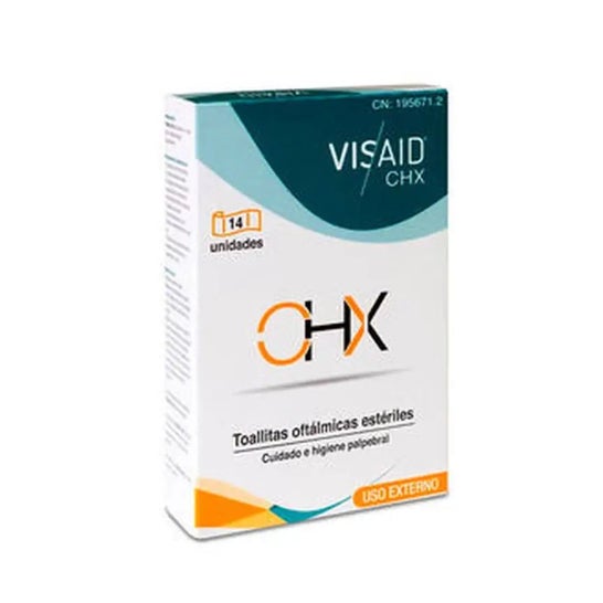 Lingettes ophtalmiques stériles Visaid Chx 14 Unids Lingettes ophtalmiques stériles Visaid Chx 14 Unids
