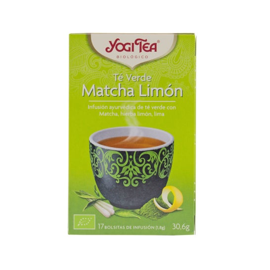 Yogi Thé Matcha Thé vert citronné 17 sachets