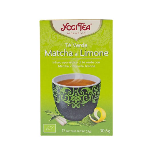 Yogi Thé Matcha Thé vert citronné 17 sachets