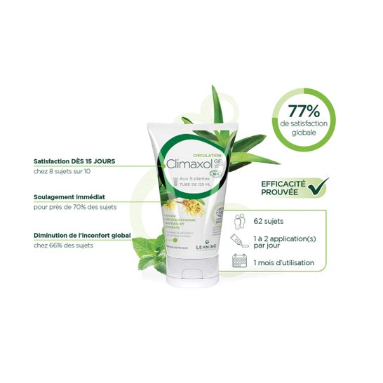 Lehning Climaxol Gel Jambes Légères 125ml