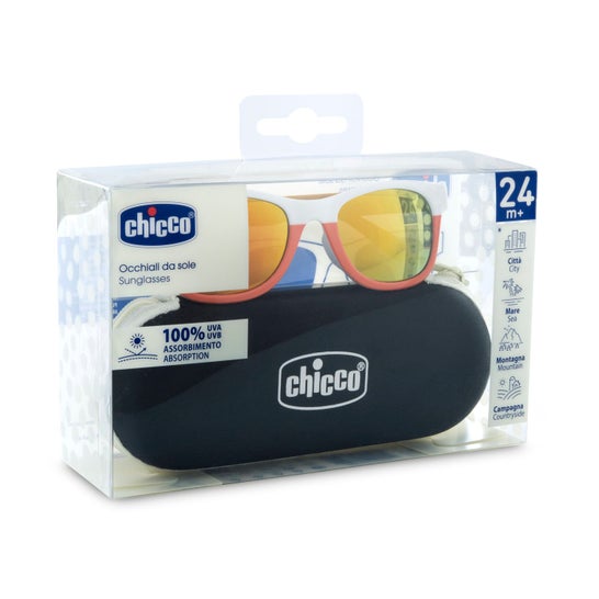 Chicco Lunettes de soleil rouges verres miroir 1 unité