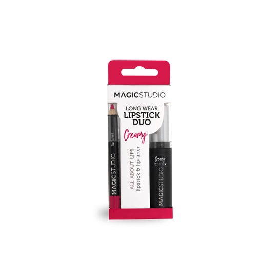 Magic Studio Set Long Wear Rouge à Lèvres & Crayon Lèvres Creamy