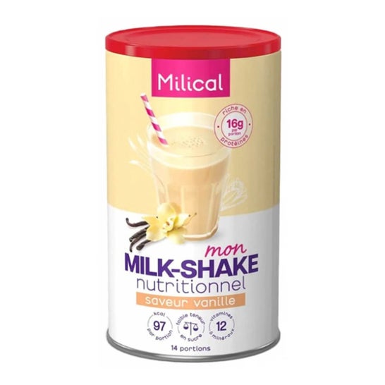 Milical Hyperprotein Shake Vanille 14 boissons