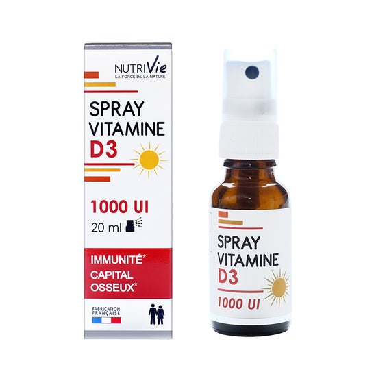 Nutrivie Spray Vitamine D3 1000 Ui 20ml