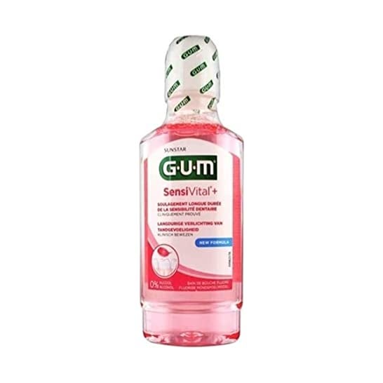 Gum Pack Sensivital+ Bain de Bouche 500+300ml