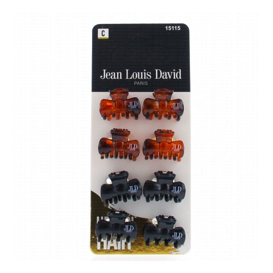 Jean Louis David Mini Pinzas de Depilar Urbanas 8uds