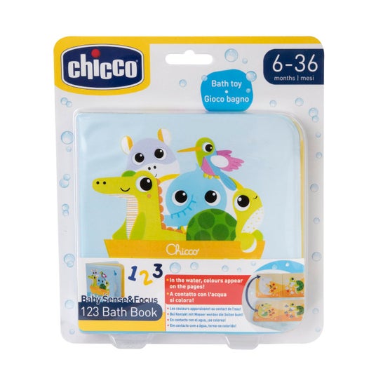 Chicco Brinquedo Livro de Banho Mágico 6-36M 1 Unidade