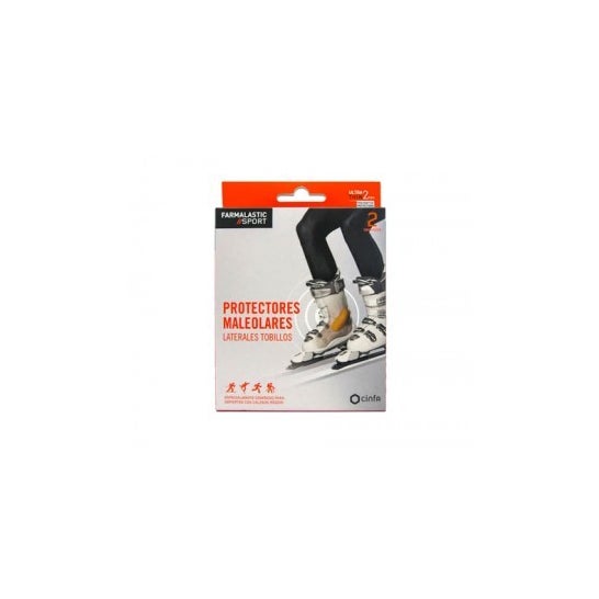 Farmalastic Sport malléole de protection pour les côtés des chevilles 5x11cm 2pcs