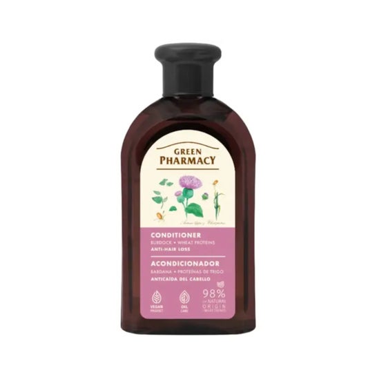 Green Pharmacy Après-Shampooing Bardane Protéines de Blé 300 ml