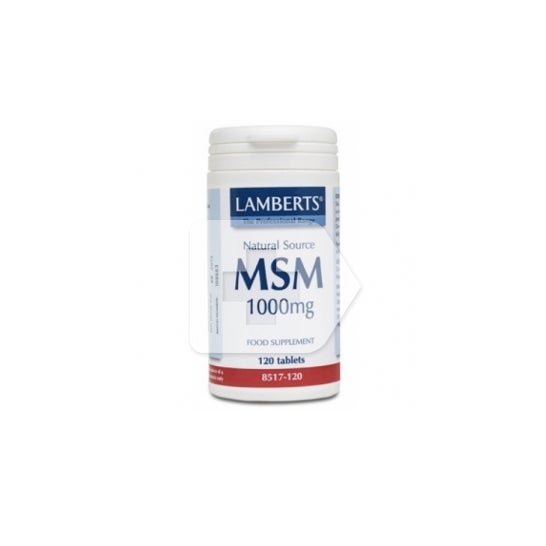 Lamberts MSM 1000 mg 120 comprimés