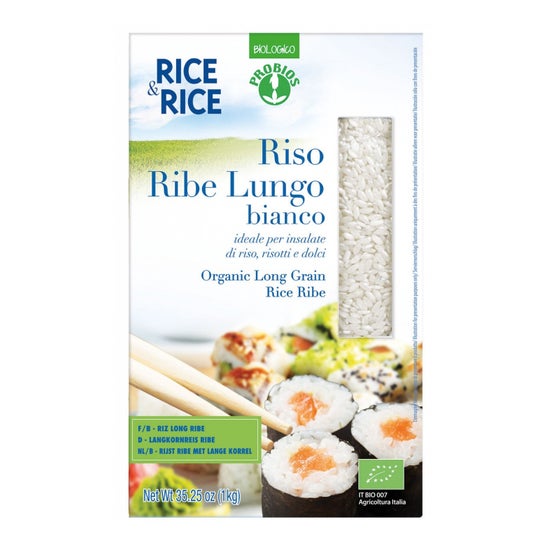 R&A Riz Long Riz Ribe Blanc Riz Blanc 1Kg