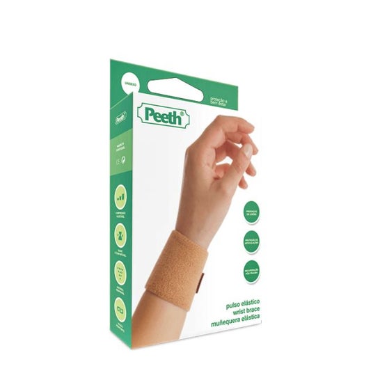Peeth Pulso Elástico Bege N501 Pequeno 1 Unidade Peeth Pulso Elástico Bege N501 Pequeno 1 Unidade