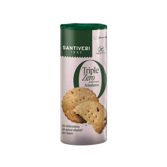 Santiveri Galletas Con Arándanos Triple Zero 205 gr